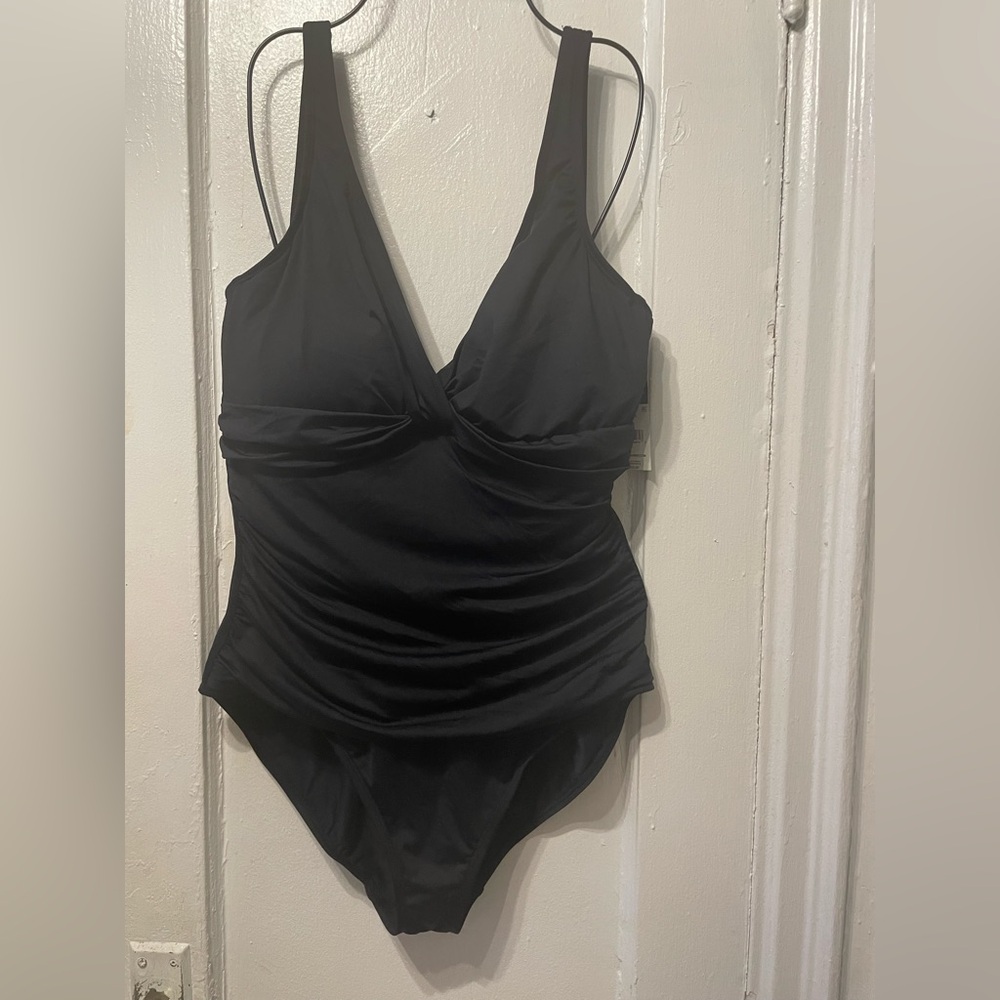 Ralph Lauren Black One-Piece Swimsuit